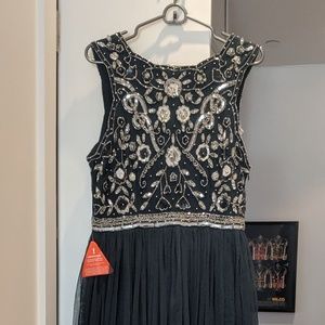 Frock and Frill "Clelia" Embellished Maxi Dress